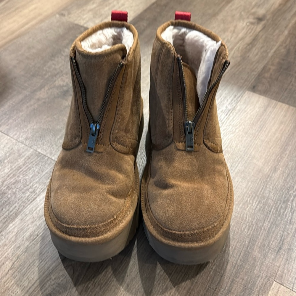 UGG ankle boots with zipper